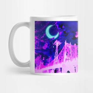 Night City Bridge Mug